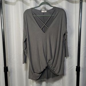 Cherish criss cross top